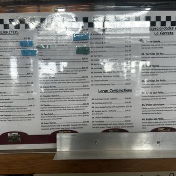 La Carreta - Menu - Seafood Near Me - Marysville, Washington La Carreta - Menu - Seafood Near Me - Marysville, Washington