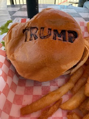 trump burger by null