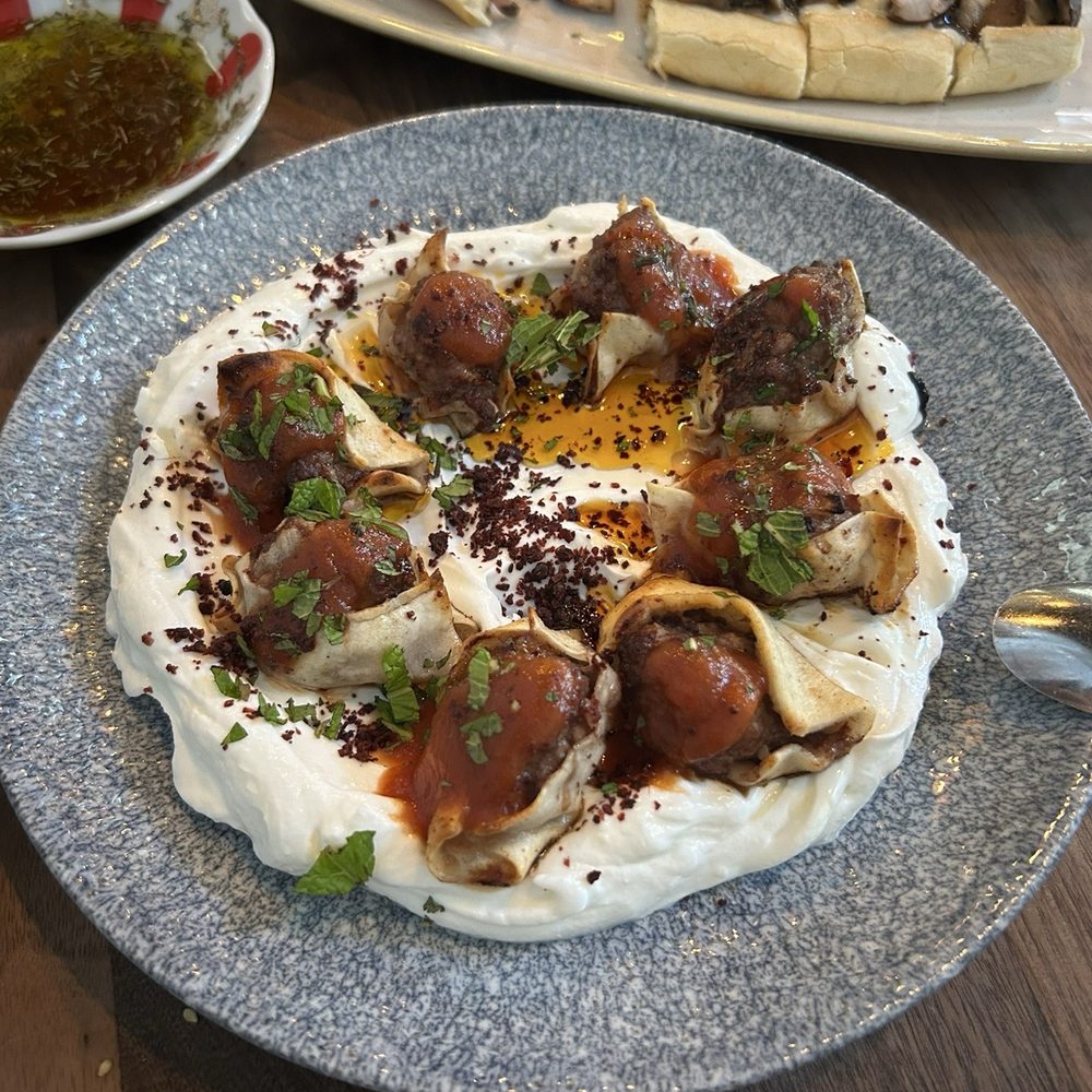 Esnaf - Beef dumplings (manti) - Turkish Near Me - San Carlos, California