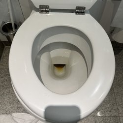 K+K Hotel Cayré - Poop visible, not cleaned well and couldn't be flushed down