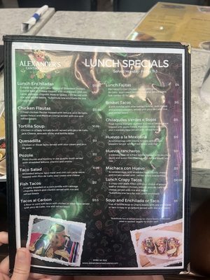 Menu photo 3 Alexander’s Mex Cuisine Plano, TX Menu photo 3 Alexander’s Mex Cuisine Plano, TX