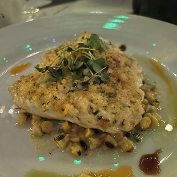 Off The Hook - Macadamia crusted halibut - Seafood Near Me - Los Alamitos, California
