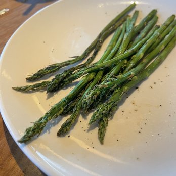 BJ's Restaurant & Brewhouse - This was the replacement asparagus. Also dry and unseasoned. - New American Near Me - Tulsa, Oklahoma BJ's Restaurant & Brewhouse - This was the replacement asparagus. Also dry and unseasoned. - New American Near Me - Tulsa, Oklahoma