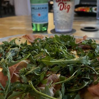 Shin Dig - Build your own pizza: GF crust, olive oil, garlic, basil, rosemary, arugula, prosciutto, and goat cheese - Chicken Wings Near Me - Indianapolis, Indiana Shin Dig - Build your own pizza: GF crust, olive oil, garlic, basil, rosemary, arugula, prosciutto, and goat cheese - Chicken Wings Near Me - Indianapolis, Indiana