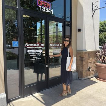 Sourdough & Co - Sourdough & Co at the YLTC/ Business Hours on the door - Sandwiches Near Me - Yorba Linda, California