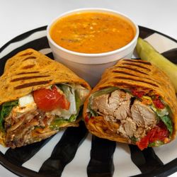 Bay Breeze Cafe - Tuscan (eggplant) & Caesar (chicken)