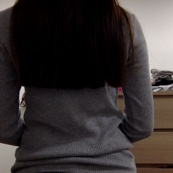Molly S Straight Across Hair Cut When I Asked For A V Shape Cut