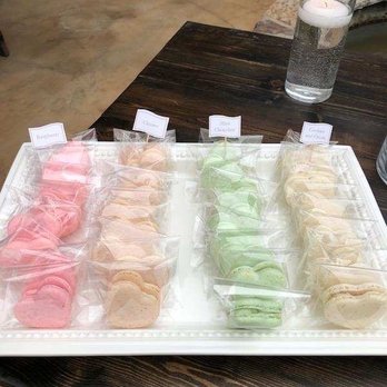Bunjour Bakery - We ordered 4 flavors in heart shaped to add to the dessert table at our wedding. - Desserts Near Me Bunjour Bakery - We ordered 4 flavors in heart shaped to add to the dessert table at our wedding. - Desserts Near Me