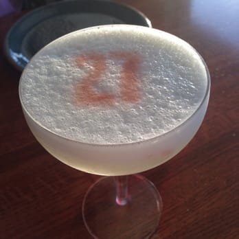 Puerto 27 Peruvian Kitchen & Pisco Bar - House pisco sour. Cool logo. - Peruvian Near Me - Pacifica, California