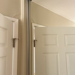 Orange County Sliding Doors - Stopper that Paul installed on his own!