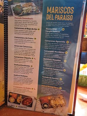 Menu photo 5 El Tapatio Citrus Heights, CA