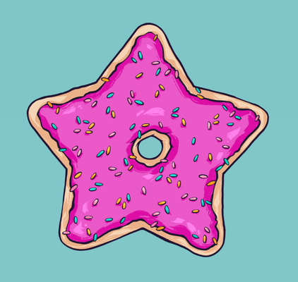 Donut Star by null