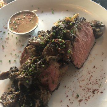 Grey Ghost - FILET MIGNON w/MUSHROOM ZIP SAUCE - American Near Me - Detroit, Michigan Grey Ghost - FILET MIGNON w/MUSHROOM ZIP SAUCE - American Near Me - Detroit, Michigan