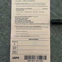 US post office - Nothing here either.