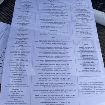 Bistro 44 - Wine menu - New American Near Me - Northport, New York