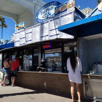 Tin Fish - I stopped in at Tin Fish for a taco. I like the Cod, fried, with everything and then add some sriracha. - Seafood Near Me - Oceanside, California