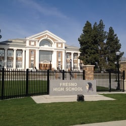 Fresno High School - I took this picture for a photography class. This was the best one.
