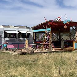 Jeanette’s - Classic small town food "truck". Some limited outside seating on the right hand side.