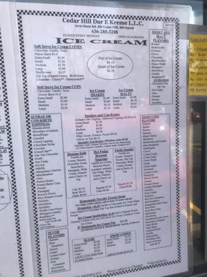 Menu photo 3 Cedar Hill Dar-E Kreme Cedar Hill, MO