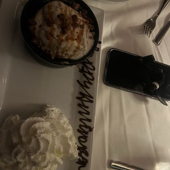 Steak 48 - Ultimate Warm Vanilla Caramel Cake - Steakhouses Near Me - Charlotte, North Carolina