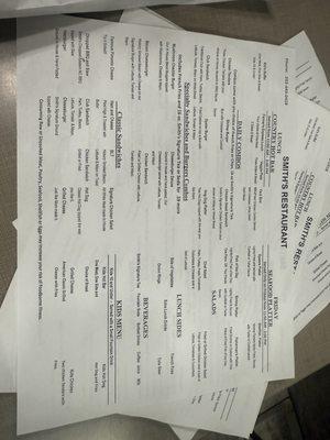 Menu photo 2 Smiths Restaurant Rocky Mount, NC Menu photo 2 Smiths Restaurant Rocky Mount, NC