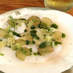 Boreal Diner - Scallop crudo (absolutely awesome)