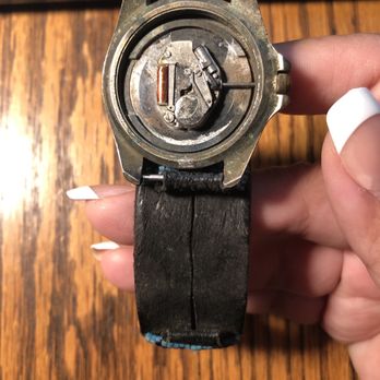 The Watch Repair Company - Before photo - back piece missing and God knows what else. - Jewelry Near Me - Phoenix, Arizona The Watch Repair Company - Before photo - back piece missing and God knows what else. - Jewelry Near Me - Phoenix, Arizona