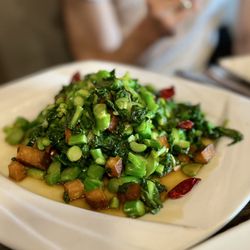 13. Chinese Broccoli with Dried Bean Curd