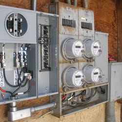 Kestrel Electric - Meter panel for apartment common area