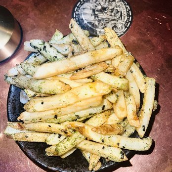Strong Water Anaheim - Furikake Fries (ask for the spicy mayo on the side so your fries don't get soggy). - Tiki Bars Near Me - Anaheim, California Strong Water Anaheim - Furikake Fries (ask for the spicy mayo on the side so your fries don't get soggy). - Tiki Bars Near Me - Anaheim, California