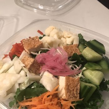 Ani Ramen House - Ani Salad -- super fresh, wasn't a huge fan of their tofu style or dressing though - Ramen Near Me - Cranford, New Jersey Ani Ramen House - Ani Salad -- super fresh, wasn't a huge fan of their tofu style or dressing though - Ramen Near Me - Cranford, New Jersey