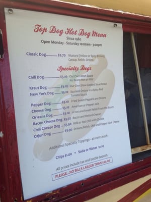 Menu photo 2 Top Dog Portland, CT Menu photo 2 Top Dog Portland, CT