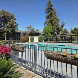 Lamp Liter Inn - And this is a picture of the beautiful pool
