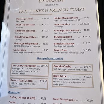 Lighthouse Cafe - Menu - Breakfast & Brunch Near Me - Sausalito, California