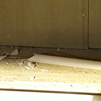 Crab Bag - This was directly behind our table with tons of sawdust falling in our food from the ceiling!  Wires hanging & chemicals on floor! - Seafood Near Me - Ocean City, Maryland
