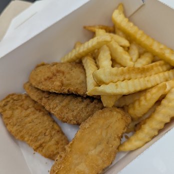 Delta Bingo & Gaming - As of 11/2024: Chicken Tenders and fries. 2 seperate food items - Bingo Halls Near Me - Laurel, Maryland Delta Bingo & Gaming - As of 11/2024: Chicken Tenders and fries. 2 seperate food items - Bingo Halls Near Me - Laurel, Maryland