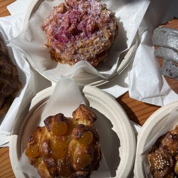 Breadbelly - Apriot Twice Baked Croissant, Mango/Passionfruit Monkeybread, Honey/Fig Danish, Raspberry Black Sesame Croissant, Guava Plum Bostock - Bakeries Near Me - San Francisco, California