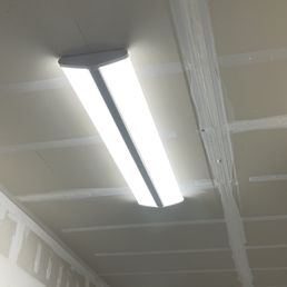 Garage light fixtures got upgraded to LED