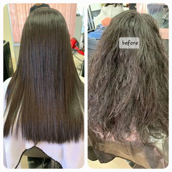 Splash Hair - Straight Perm by Michael - Hair Salons Near Me - Surrey, British Columbia