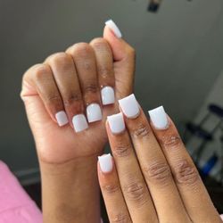 Spring Hill Nail Spa - Step into a realm of sophistication at Spring Hill Nail Spa with our stunning white matte nail designs.