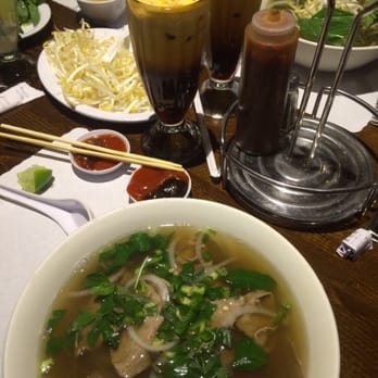 Pho Lu - Bomb thai tea along with a #4 and a #1 - Vietnamese Near Me - Garden Grove, California Pho Lu - Bomb thai tea along with a #4 and a #1 - Vietnamese Near Me - Garden Grove, California