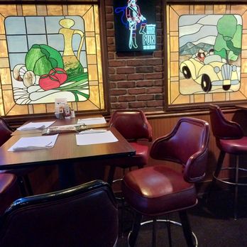 The Tap House - Stained glass windows and brick walls - Bars Near Me - Las Vegas, Nevada