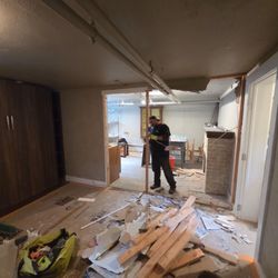 Front Range Hauling Solutions - Basement wall demolition
