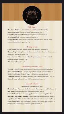 Menu photo 1 Morning Table Waxahachie, TX Menu photo 1 Morning Table Waxahachie, TX