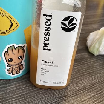 Pressed Juicery - Citrus 2 Apple Pineapple Lemon Juice - Juice Bars & Smoothies Near Me - Cerritos, California