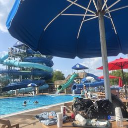 Rec pool and slides