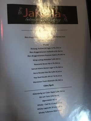 Menu photo 3 Restaurang Jakarta Solna, AB