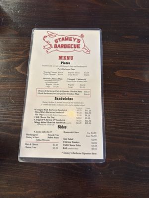 Menu photo 2 Stamey's Barbecue Greensboro, NC Menu photo 2 Stamey's Barbecue Greensboro, NC