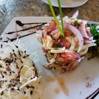Oxtun - Ceviche dish. Plating, taste was amazing. Excellent. It was a pleasant surprise. - Yucatan Near Me - Chichén Itzá, YUC