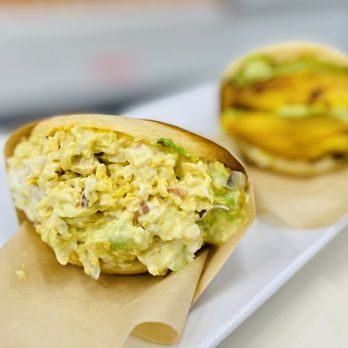 Norma's Plant Based Cuisine - Arepas Rellenas "The Works" w/ Chicken Salad - Vegan Near Me - Altamonte Springs, Florida Norma's Plant Based Cuisine - Arepas Rellenas "The Works" w/ Chicken Salad - Vegan Near Me - Altamonte Springs, Florida